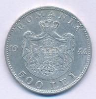 Románia 1944. 500L Ag "I. Mihály" T:XF kis ph
Romania 1944. 500 Lei Ag "Mihai I&quot...