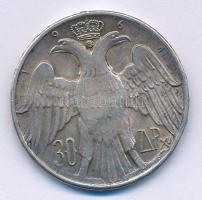 Görögország 1964. 30Dr Ag "II. Konstantin és Anna-Mária esküvője" Kongsberg T:XF patina 
...