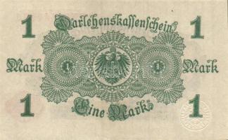 Német Birodalom / Császárság 1914. 1M (4x) közte egymás utáni sorszámokkal T:I,I-