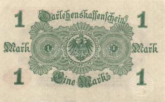 Német Birodalom / Császárság 1914. 1M (3x) egymás utáni sorszámokkal T:I,I-