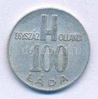 1948-1955. 100 Hollandi láda "Baromfiértékesítő Nemzeti Vállalat" Al bárcája T:VF