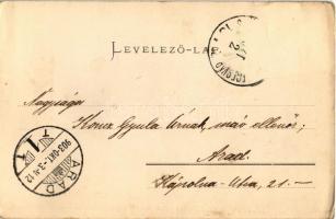 1903 Székelyudvarhely, Odorheiu Secuiesc; Krisztus szobor. Gyertyánffy Gábor kiadása / statue of Jes...