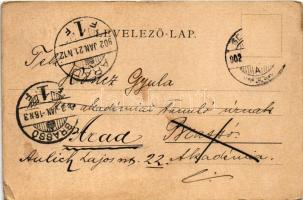 1902 Segesvár, Schässburg, Sighisoara; Atelier von H. G. Roth / H. G. Roth fényképész műterme, belső...