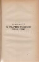 Babits [Mihály], Michele - Szekfű [Gyula], Giulio:
Degli ungheresi. Due saggi.
Budapest, 1942. Soc...