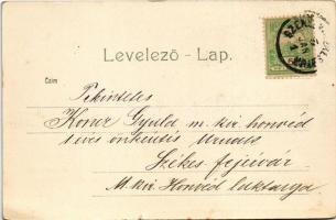 1905 Székelykeresztúr, Kristur, Cristuru Secuiesc; Kossuth tér, Zimmermann, Ajvász K., Jakab István ...