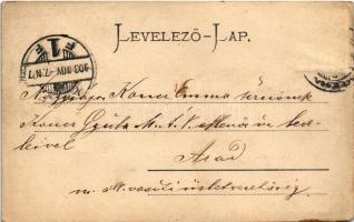 1903 Lugos, Lugoj; Király utca, Fenyves Oszkár, Blum Jakab és Fiai üzlete. Auspitz Adolf kiadása, mo...