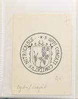 Pecsétlenyomat-gyűjtemény (Oppidi Baimensia Sigillum, Nyitra Ujlak mezőváros, Tur város peceti, stb....