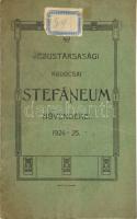 1924 A Jézustársasági Kalocsai Stephaneum növendékei 1924-25- 9p. Ceruzás beírásokkal