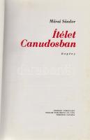 Márai Sándor:
Ítélet Canudosban. Regény.
Toronto, (1970). Vörösváry Publishing (Printed by Weller ...