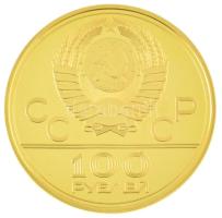 Szovjetunió 1978. 100R Au "Moszkvai Nyári Olimpiai Játékok 1980 / Lenin Stadion", Szentpét...