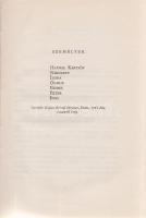 Illés Endre:
Homokóra. Komédia és erkölcsrajz. Három felvonás.
Budapest, 1962. Szépirodalmi Könyvk...