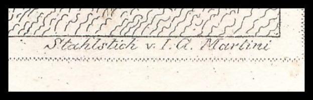 Johann Georg Martini (1785-?): Brücke St. Louis. Auf der großen Strasse von Genua nach Nizza über di...