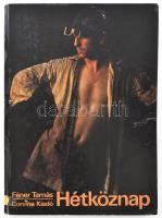 Féner Tamás: Hétköznap. Bp., 1979, Corvina. Gazdag képanyaggal, Féner Tamás (1938-) fotóművész fotóival illusztrált. Kiadói kartonált papírkötés, kissé kopott borítóval, volt könyvtári példány.