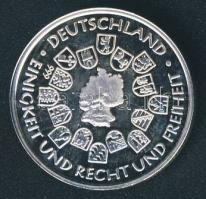 Németország 2006. "Labdarúgó VB - Argentína" Ag (999) emlékérem 8g T:PP