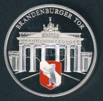 Németország DN "Berlin - Brandenburgi kapu" ffém emlékérem T:PP
