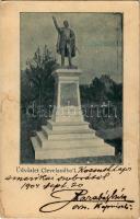 1904 Kossuth Lajos szobra Clevelandben (Amerika) / statue of Kossuth in Cleveland, USA (fl)