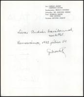 Farkas József - Harmath István: Csopak tája. Pap János megyei első párttitkár aláírásával. Bp., 1982...