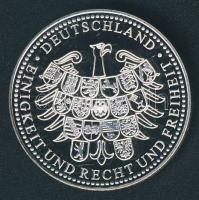 Németország 2009. "60 éves Németország" Ag emlékérem 14,5g multicolor T:PP