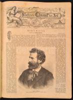 1885 Illustrirte Chronik der Zeit. Heft 1-26. Német nyelvű folyóirat teljes évfolyama, egybekötve. S...