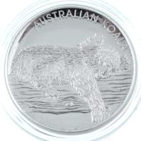 Ausztrália 2012P 1$ Ag "II. Erzsébet / Koala" tanúsítvánnyal, eredeti dísztokban T:PP
Aus...