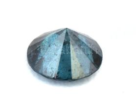 Kék gyémánt, brilliáns csiszolás, 0,31 cts