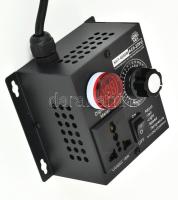 Feszültségszabályozó, NHT-4000W AC0-220V, újszerű állapotban, nincs kipróbálva