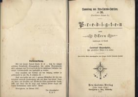 1917 Gót írásos könyv: Predigten. Neu-Salems-Verlag, Bietigheim, Württemberg