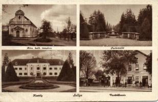 Sellye kastéllyal, vasútállomással (EB)