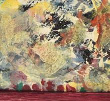 Prokop Péter (1919-2003): Sárga csokor.
Olaj, farost, jelzett, hátoldalán autográf felirattal, fake...