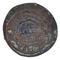 1172-1196. Kufikus rézpénz Cu "III. Béla" (1,61g) T:VF Hungary 1172-1196. Copper Coin with...