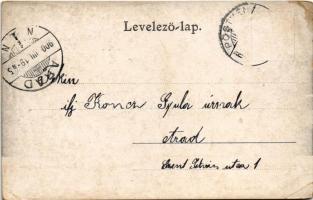 1900 Pöstyén, Piestany; Stibor vára (Beckó vára) a Vágvölgyben. A. Bernas kiadása / Beckovsky Hrad, ...