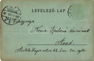 1901 Brassó, Kronstadt, Brasov; Református templom. Julius Müller utóda kiadása / Calvinist church (...