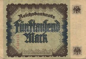 Német Birodalom / Weimari Köztársaság 1922. 5000M T:III