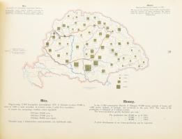 1921 Magyarország gazdasági térképekben. The economies of Hungary in maps. Gróf Teleki Pál béketárgy...