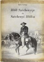 Spira György: 1848 Széchenyije és Széchenyi 1848-a. Bp., 1964, Akadémia Kiadó. Kiadói egészvászon kötés, sérült papír védőborítóval, kissé kopottas állapotban.