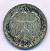 Németország / Weimari Köztársaság 1924A 1M Ag T:XF,VF patina Germany / Weimar Republic 1924A 1 Mark ...