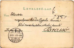 1901 Arad, Törvényszéki palota. Bloch H. / court palace (EM)