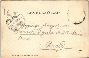 1905 Siófok, Különfürdők. M. T. és F. V. Koch és Pór kiadása (fl)