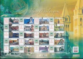 2009 Pécs bélyegem promóciós teljes ív sorszám nélkül (Névérték: 4.600Ft) (12.500) / Mi 5362-5381 complete sheet