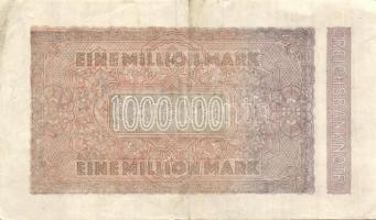 Német Birodalom / Weimari Köztársaság 1923. 1.000.000M T:II