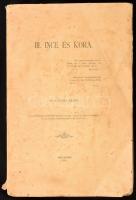 Dr.Vargha Dezső: III. Ince és kora. Bp., 1893. Kiadói sérült papírkötés, kopottas állapotban.