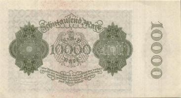 Német Birodalom / Weimari Köztársaság 1922. 10.000M (2x) kis ugrású sorszámokkal T:I