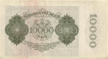 Német Birodalom / Weimari Köztársaság 1922. 10.000M (2x) egymás utáni sorszámokkal T:I