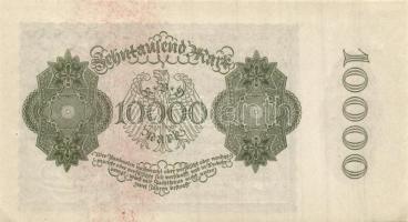 Német Birodalom / Weimari Köztársaság 1922. 10.000M (2x) egymás utáni sorszámokkal T:I