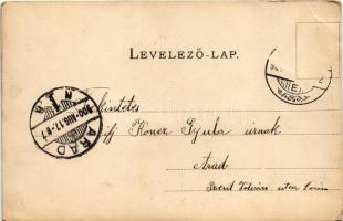 1900 Esztergom, Bazilika, híd. Kardos Dezső kiadása (EB)