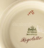 Rosenthal Rigoletto bonbonier. Jelzett, hibátlan, d: 16 cm, m: 10 cm