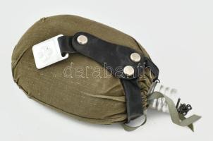 Katonai kulacs, textil borítással, m: 20 cm