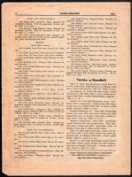 1936 Vitézi Közlöny, az Országos Vitézi Szék hivatalos közlönye. XV. évf. 3. sz., 1936. okt. 10. Ben...