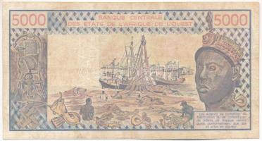 Nyugat-Afrikai Államok 1980. 5000Fr "G.2 950005" T:F
Western African States 1980. 5000 Fr...