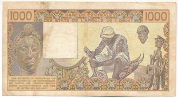 Nyugat-Afrikai Államok / Elefántcsontpart 1981. 1000Fr "A 093412" T:F
West African States...